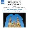 Jose Antonio Lopez & Ars Atlántica - The Guerra Manuscript, Vol. 5